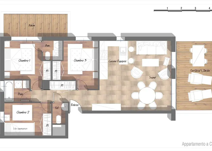 Jardin Du Parc Mont Blanc- Alpine Style In The Heart Of Шамони